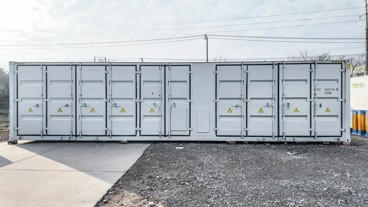 129 kW foldable solar pv container