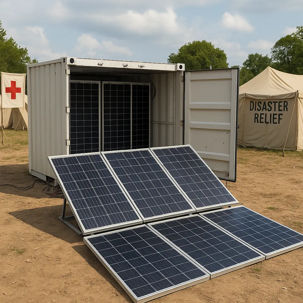 How Much Solar Can Fit in a 20ft Container?