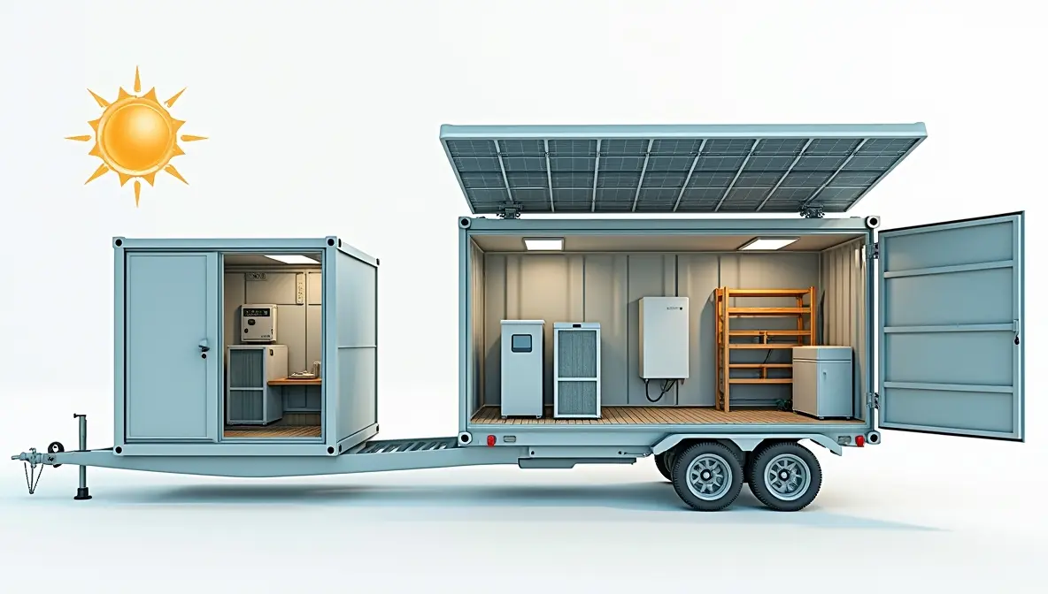 LZY-MSC3 Mobile Solar Container