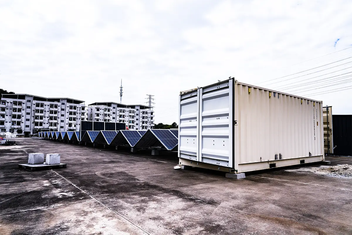 Mobile Energy Container on Remote Industrial Sites