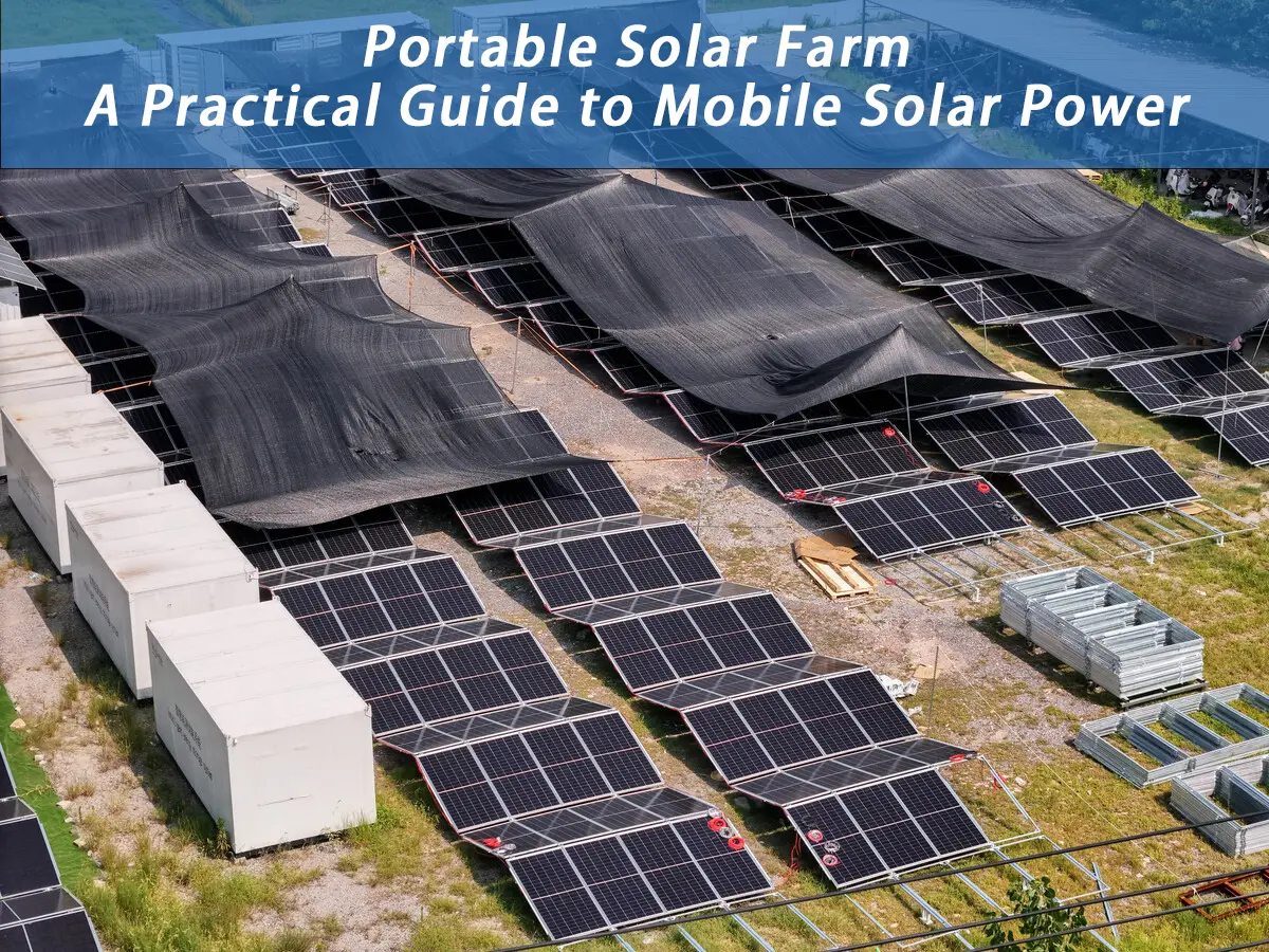 Portable Solar Farm