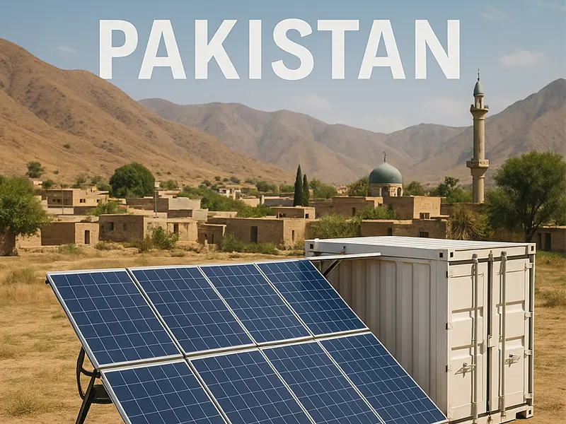 Solar PV Container in Pakistan