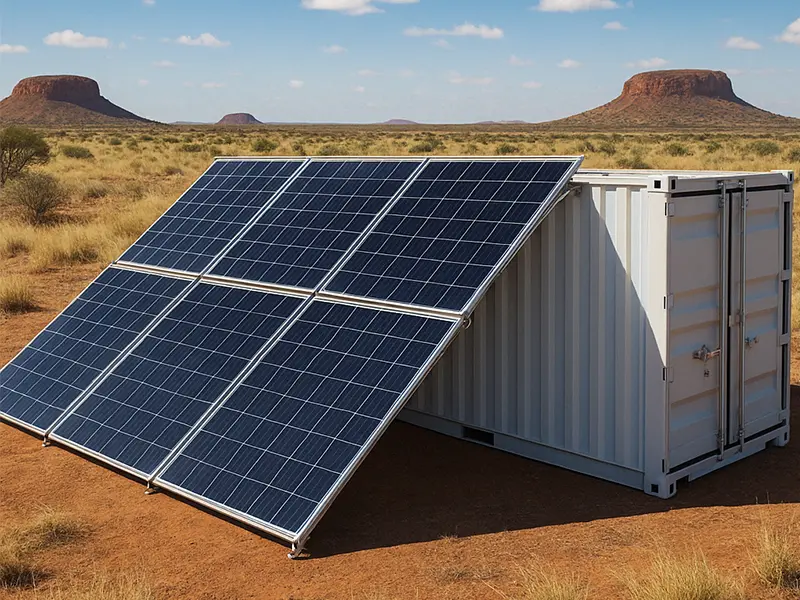 Solar PV Folding Containers in Australia