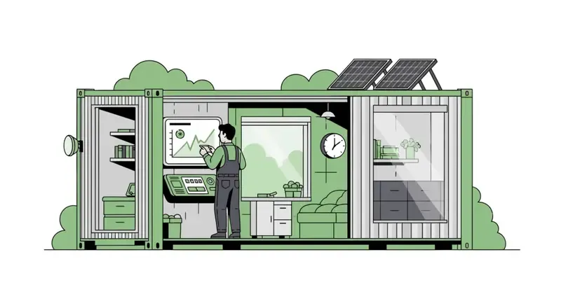 Solar-container-house