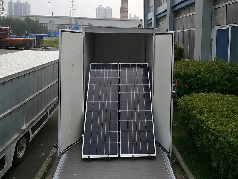 Solar Power Solutions for 20ft Shipping Containers