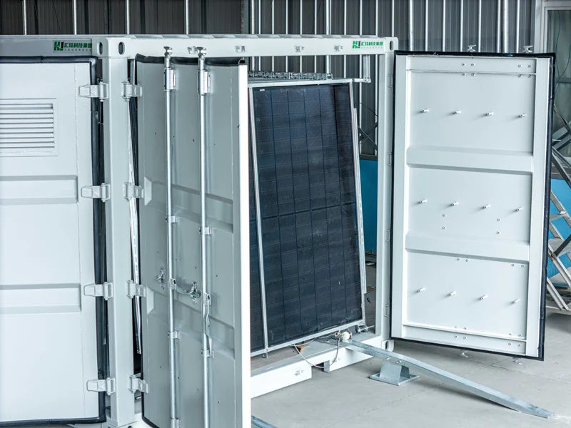 Battery Container vs Solar Panel Container